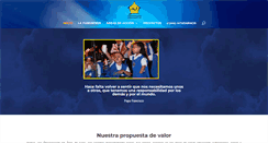 Desktop Screenshot of corporacioncompartir.org